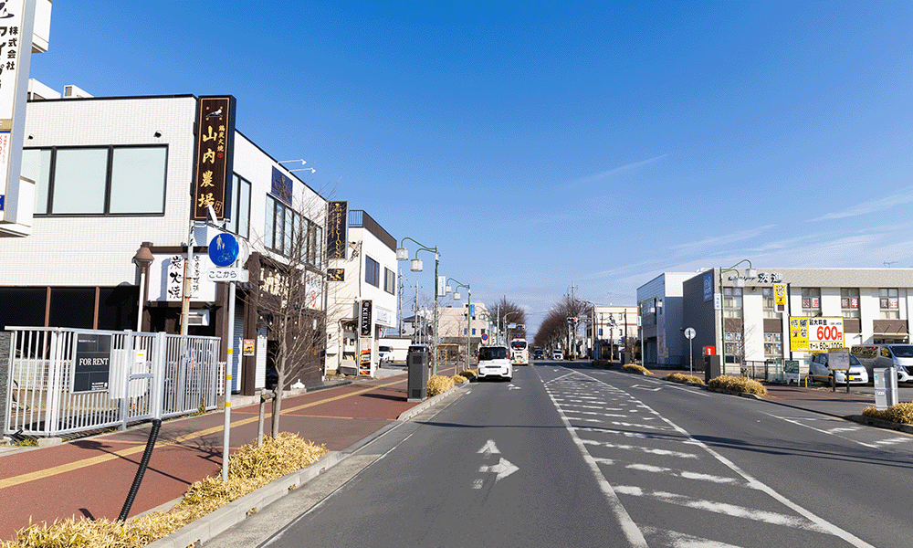 牛久駅東口道路